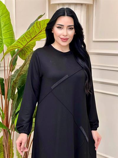 Çimalı Anne Elbise 0696 t-24 Siyah