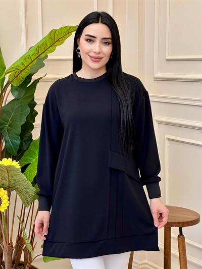 Çimalı Tunik 10423 t-25 Siyah