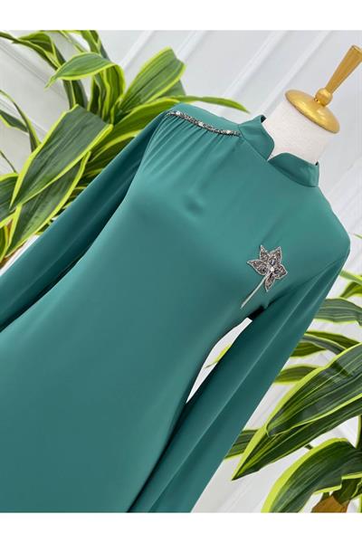 Çınar Yaprak Tunik 751 Yeşil