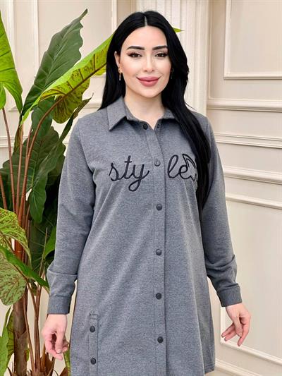 Çıt Çıt Detay Spor İkili Takım 9232 t-24 Gri