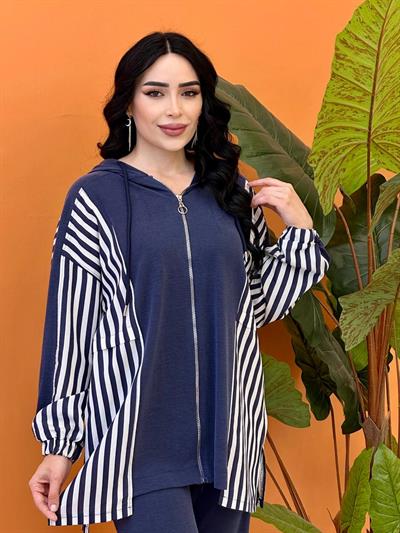 Çizgi Detay Spor Takım 70081 T-25 Lacivert