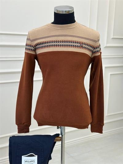Dama Desen Sweat 0005 T-24 Bej