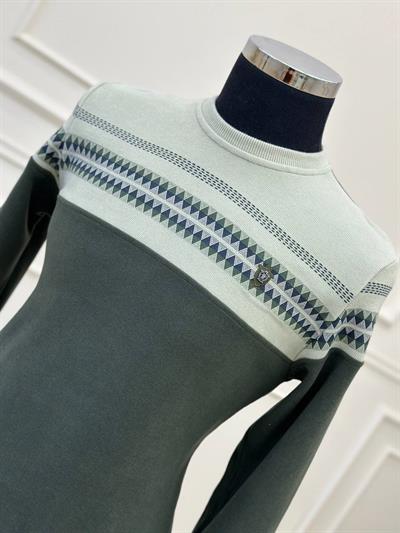 Dama Desen Sweat 0005 T-24 Yeşil