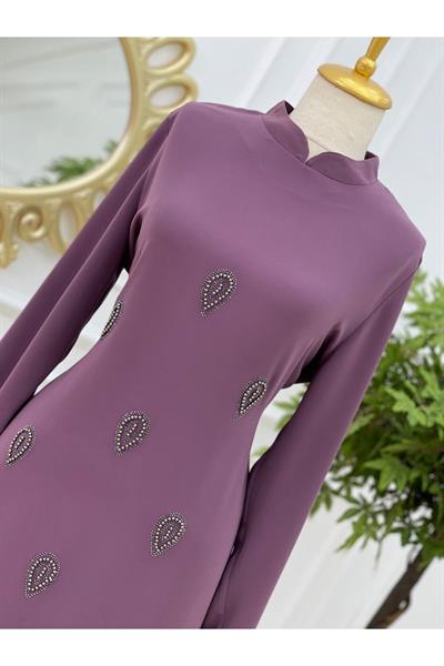 Damla Taş Tunik 585 Leylak
