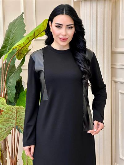 Deri Detay Oyşo 969 T-24 Siyah