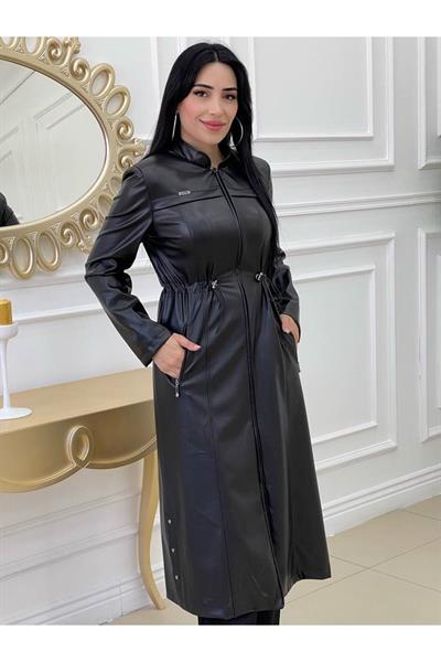 Deri Spor Kap 685-Siyah