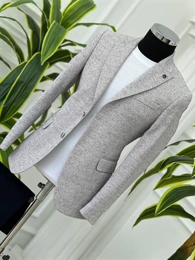 DİSSE Slim-Fit Tek Ceket 0960 T-24 Krem