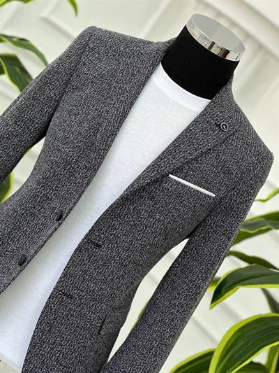 DİSSE Slim-Fit Tek Ceket 0960 T-24 Lacivert