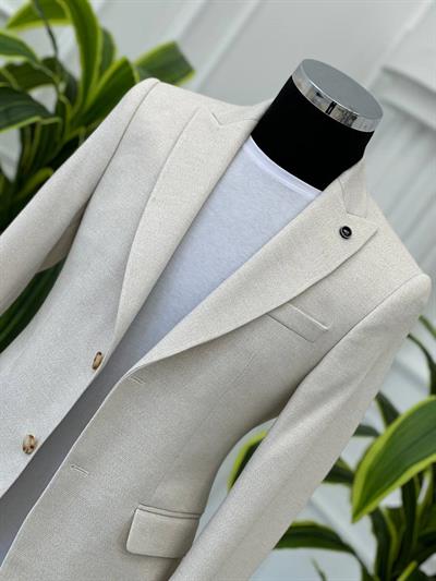 Disse Tek Ceket 3005 T-24 Ekru