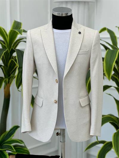 Disse Tek Ceket 3005 T-24 Ekru