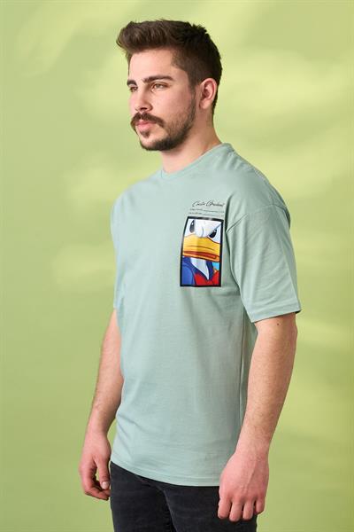 Dnz Tshirt 1015 Mint yeşili