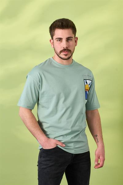 Dnz Tshirt 1015 Mint yeşili