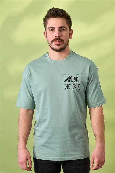 Dnz Tshirt 1019 Mint yeşili