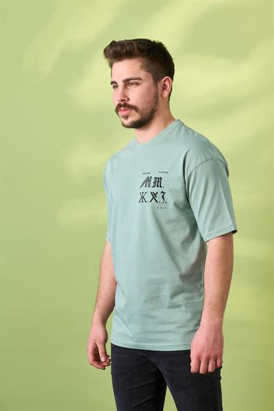 Dnz Tshirt 1019 Mint yeşili