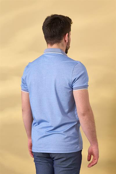 Düz Renk Tshirt 303 Mavi