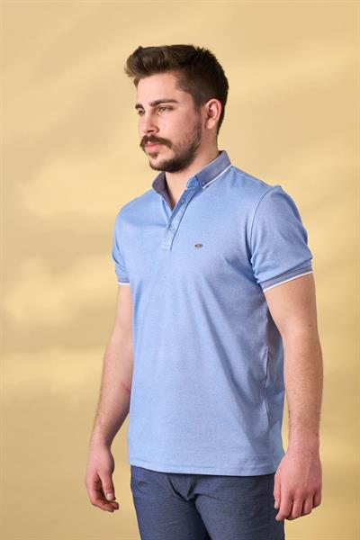Düz Renk Tshirt 303 Mavi