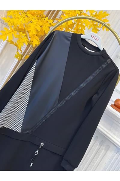 Ekose Spor Tunik 680 Siyah