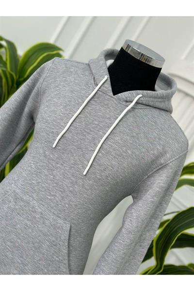 Erkek Sweat Açık Gri