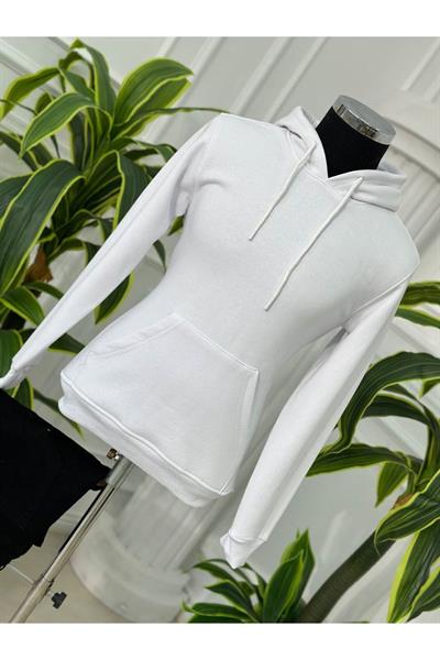 Erkek Sweat Beyaz