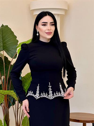 Etek Ucu İşleme Etekli Takım 5419 T-25 Siyah