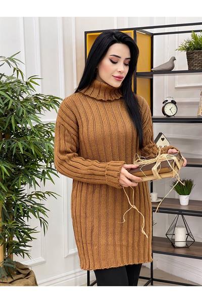 Fitilli Balıkçı Tunik 3106 Kahverengi