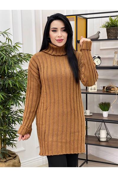 Fitilli Balıkçı Tunik 3106 Kahverengi