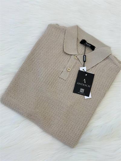 Fitilli Kumaş Polo Yaka 2204 T-24 Krem