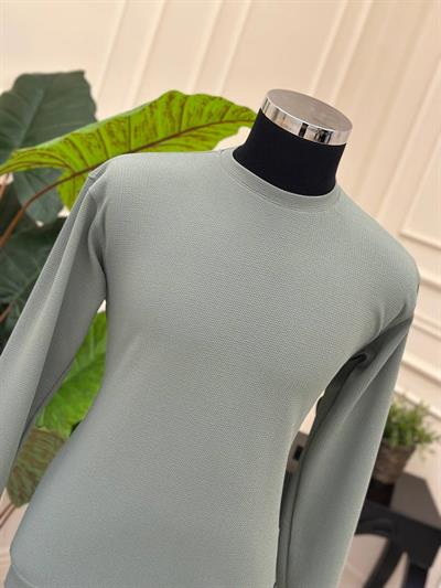 Fitilli Sweat 2802 T-25 Yeşil