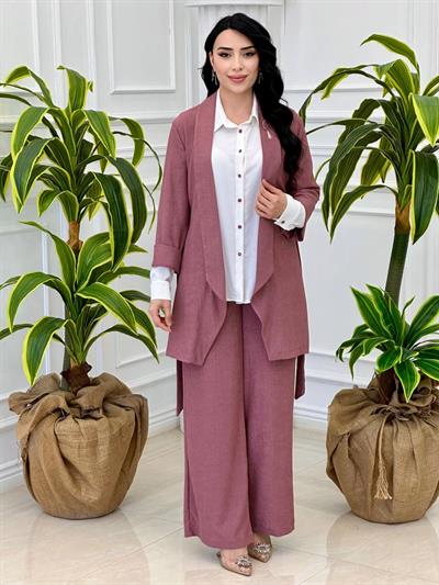 Fitilli Üçlü Takım 6000  t-24 Rose
