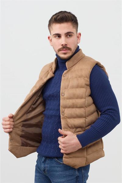 Gavazi Süet Yelek 403 Vizon