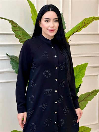 Harf İşleme Spor İkili Takım 9235 T-24 Siyah