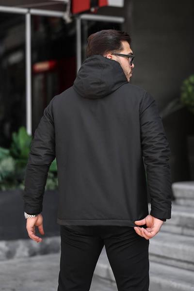 İçi Tüylü Yağmurluk 001 t-24 Siyah