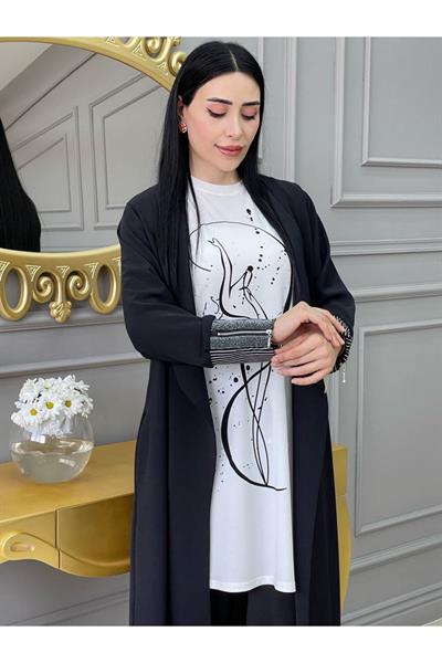 İkili Takım 2119 Siyah Beyaz