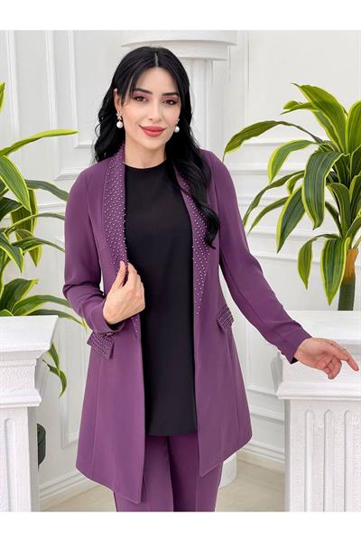 İnci Detay 3 lü Takım 7001 Leylak