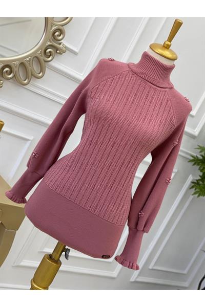 İnci Papatya Kazak 2202 pembe