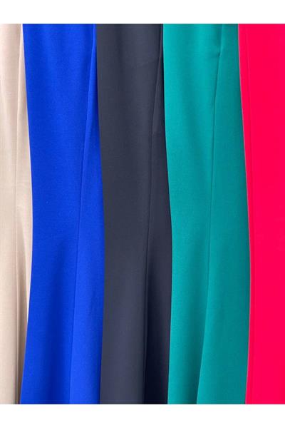 İspanyol Paça Pantolon 363 Saks