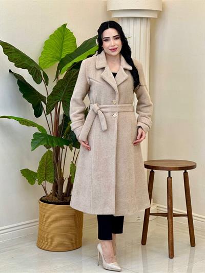 Kampanya Fermuar Detay Angora Kaban 7548 T-26 Camel