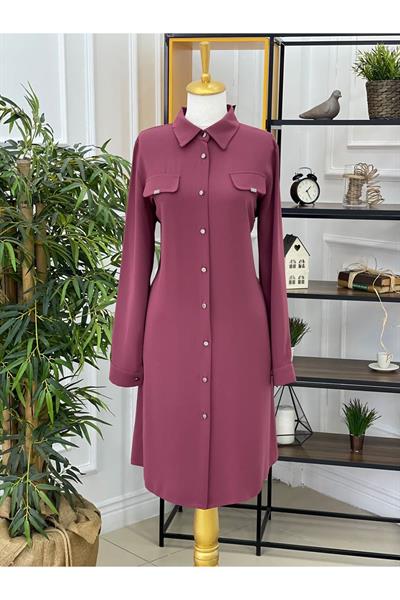 Kapak Cep Tunik 643 Rose