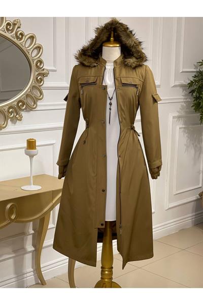 Kapak Detay Parka 4220 Camel