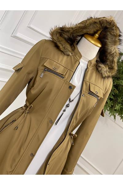 Kapak Detay Parka 4220 Camel