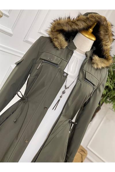 Kapak Detay Parka 4220 Haki