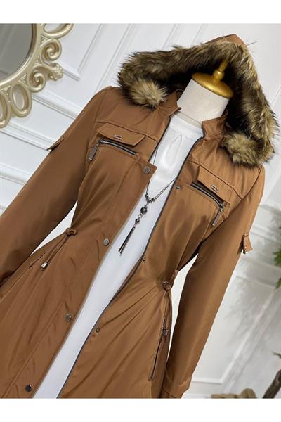 Kapak Detay Parka 4220 Taba