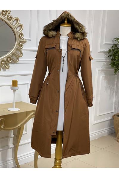 Kapak Detay Parka 4220 Taba