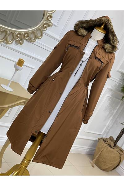 Kapak Detay Parka 4220 Taba