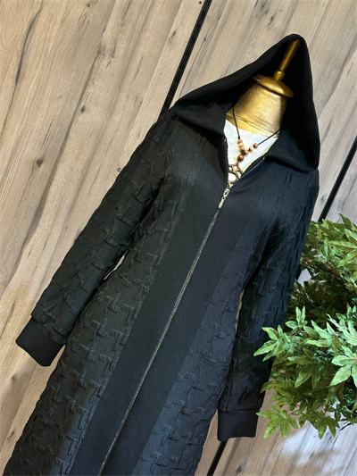 Kapişonlu Spor Giy-Çık 6208 T-26 Siyah