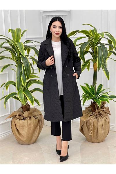 Kapitone Kemerli Kap 3140 Siyah