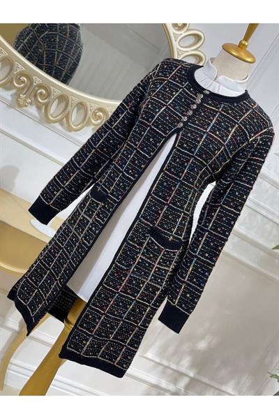 Kırçıllı hırka 2965-Siyah