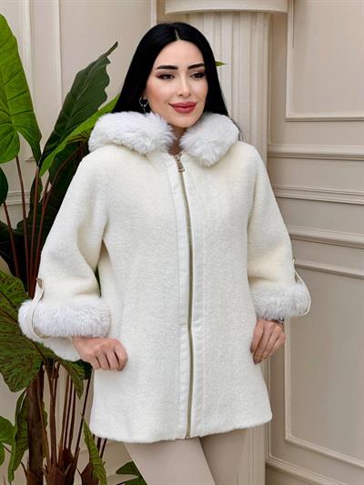 Kısa Angora Kaban 7488 t-24 Ekru