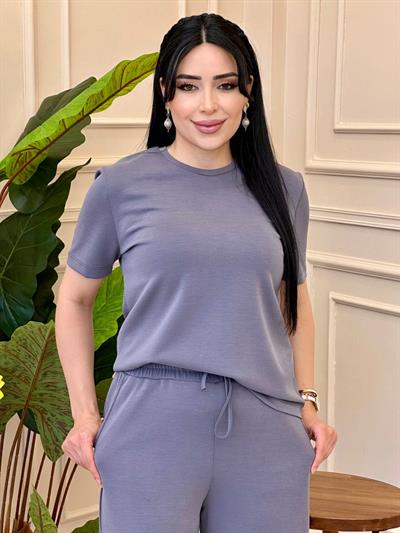 Kısa Kol Modal Takım 32155 T025 Gri