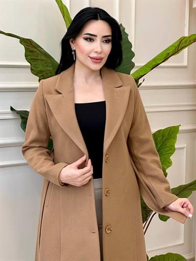 Klasik Ara Boy Kaşe  Kaban 5144 t-24 Bisküvi